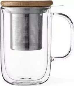 Кружка Viva 0.5 л с ситечком Minima (V75300)