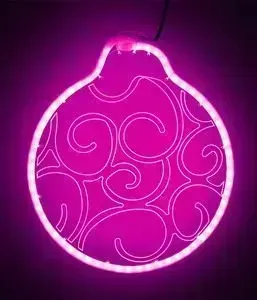 Светодиодная фигура Light Шар модель №3, 220V, розовый