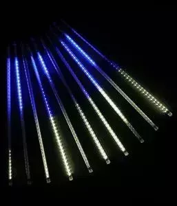 Комплект Light Тающие сосульки 24V, 10х0.5м, 720 Led, белый-синий