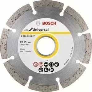 Диск алмазный BOSCH 10шт Universal 115-22,23 ECO (2.608.615.040)