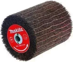Щетка MAKITA пластинчатая 100х120 мм абразивная К120, для 9741 (P-19233)