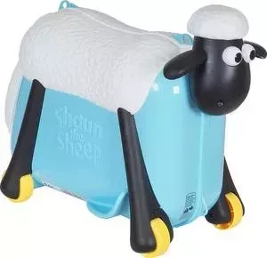 Каталка SAIPO чемодан овечка, голубой sc0018
