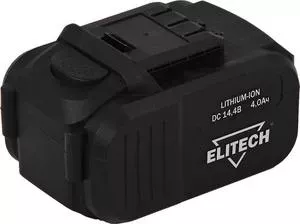 Аккумулятор ELITECH 14. 4В, 4. 0 Ач Li-ion, для ДА 14СЛК (1820. 067500)