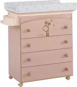 Комод Micuna пеленальный Sabana B-970 natural матрасик beige bears