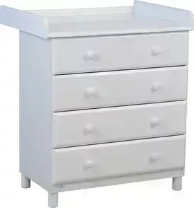 Комод Fiorellino Medo с ножками белый