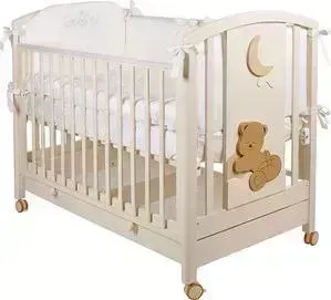 Кроватка детская Mibb babi avorio слоновая кость gli552