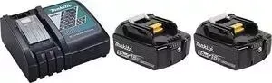 Набор MAKITA аккумуляторов и зарядное устройство DC18RC-1 шт, BL1850B-2 шт (198311-6)