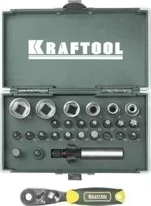 Набор бит KRAFTOOL X-Drive NSS 26 предметов (26065-H26)