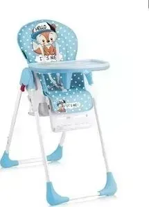 Стул для кормления Lorelli Tutti Frutti Синий / Blue Baby Fox 1820