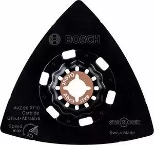 Шлифпластина BOSCH 10шт Starlock твердосплавная 90 мм AVZ 90 RT10 (2.608.664.225)