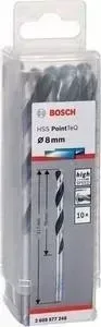 Сверло по металлу BOSCH 10шт HSS PointTeQ 8 мм (2.608.577.248)