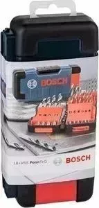 Набор сверл по металлу BOSCH HSS PointTeQ 18шт ToughBox D1-10 (2.608.577.350)