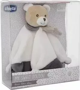 Мягкая игрушка CHICCO Медвежонок с одеяльцем (00009615000000)