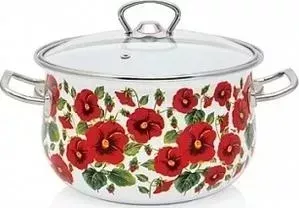 Кастрюля эмалированная Savasan 2.9 л Виола 2.9л 1176
