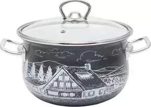 Кастрюля эмалированная Savasan 2.9 л Хуторок 2.9л 1379