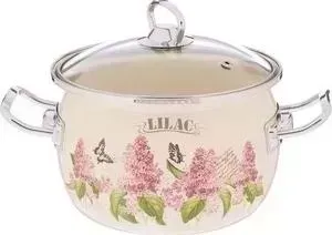 Кастрюля эмалированная Laurel 3.5 л Lilac (L91913)