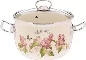 Кастрюля эмалированная Laurel 2.5 л Lilac (L91911)