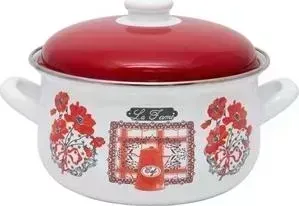 Кастрюля эмалированная Savasan 3.4 л Этюд 3.4л 8252