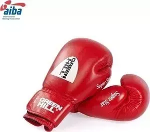 Перчатки боксерские GREEN HILL SUPER STAR BGS-1213a-10-RD дизайн 2017 г