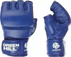 Перчатки GREEN HILL для боевого самбо MMF-0026a-XL-BL, р. XL одобрен FIAS