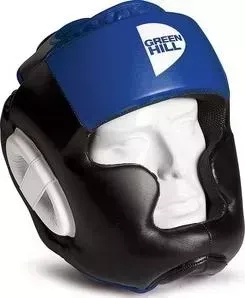 Шлем GREEN HILL POISE HGP-9015-M-BL, р. M, иск. кожа ПУ, черно-синий