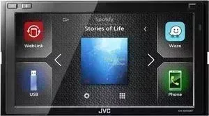 Автомагнитола JVC KW-M540BT