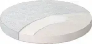 Матрас Ploomababy детский круглый OVA 1 р 75х75х10 aloe/ bam/ хол/ free