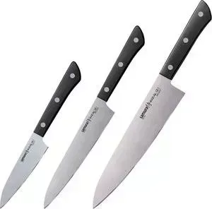 Набор ножей Samura 3 предмета Harakiri (SHR-0220B/K)