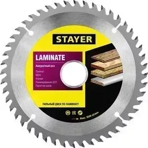 Диск пильный STAYER Laminate line для ламината 200x32, 48T (3684-200-32-48)