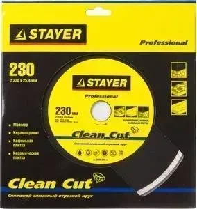 Диск алмазный STAYER Professional для электроплиткореза 25,4х230 мм (3665-230z01)