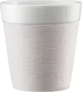 Набор кружек 0.17 л 2 штуки Bodum Pavina белый (11581-913)