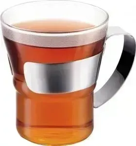 Набор кружек кофейных 0.3 л 2 штуки Bodum Assam хром (4552-16)