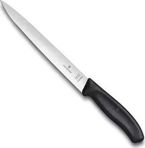 Нож Victorinox филейный 20 см черный (6.8713.20B)