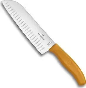 Нож Victorinox сантоку 17 см Swiss Classic оранжевый (6.8526.17L9B)