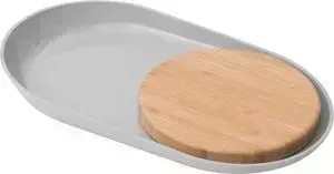 Доска разделочная BergHOFF с тарелкой Leo (3950057)