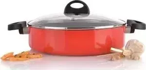 Сотейник BergHOFF с двумя ручками d 26 см 3.2 л Eclipse красный (3700117)