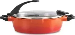 Сотейник BergHOFF с двумя ручками d 28 см 4.3 л Virgo Orange (2304150)