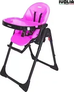 Стул для кормления Ivolia HOPE 01 2 колеса pink