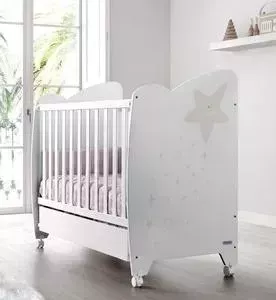 Кроватка детская Micuna Estela Микуна Эстела 120х60 white/sand