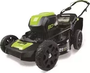 Газонокосилка аккумуляторная GreenWorks 80V, 46 см (2500907)