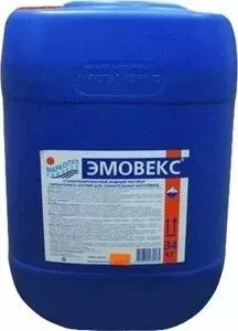 Эмовекс Маркопул Кэмиклс М47 жидкий хлор для дезинфекции воды (водный раствор гипохлорита натрия) 30л(34кг)