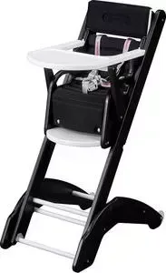 Стул для кормления Combelle Evo Twenty-One, 41х67х97 см, Noir/Blanc / черный с белым 8123