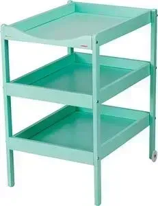 Стол Combelle ик для пеленания Susie (дерево) с 3-я полочками 52х82х87см Mint Green / Мятно-зеленый 134