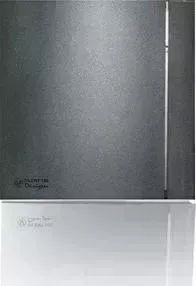 Вентилятор Soler&Palau осевой вытяжной с обратным клапаном D 100 (Silent100CZ Grey DESIGN-4C)