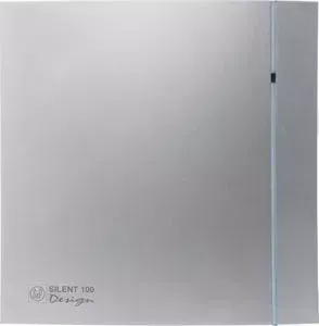 Вентилятор Soler&amp;amp;Palau SolerPalau осевой вытяжной с обратным клапаном D 100 (Silent100CZ Silver DESIGN)