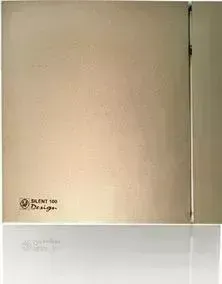 Вентилятор Soler&amp;amp;Palau SolerPalau осевой вытяжной с обратным клапаном D 100 (Silent100CZ Champagne DESIGN-4C)
