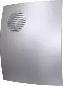 Вентилятор DICITI осевой вытяжной с обратным клапаном D 100 декоративный (PARUS 4C gray metal)