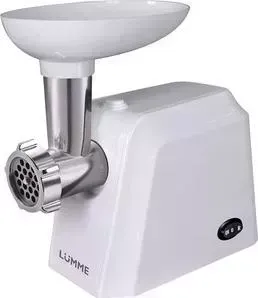 Мясорубка LUMME LU-2104 белый жемчуг