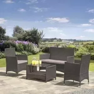 Комплект мебели Afina garden из искусственного ротанга AFM-2025G grey