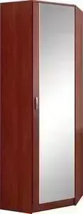 Шкаф угловой МАСТЕР с зеркалом Ольга (орех итальянский) МСТ-ПДО-ШУ-ОИ-З2